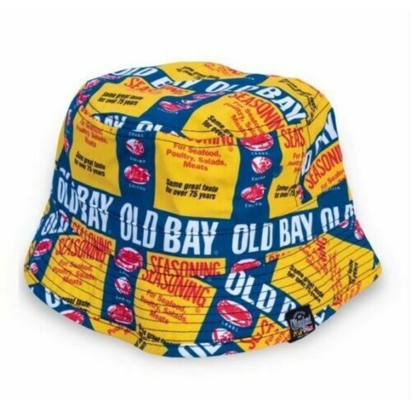 Old Bay Can Bucket Hat - NEW Fast Ship - Picture 1 of 3